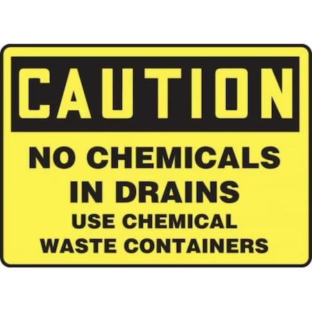 Accuform OSHA CAUTION SAFETY SIGN NO MCHL691XP MCHL691XP